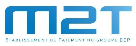 M2T — Établissement de paiement du groupe BCP